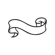 Ribbon Banner Swash