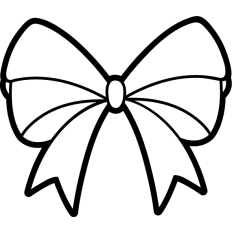 ribbon lineart