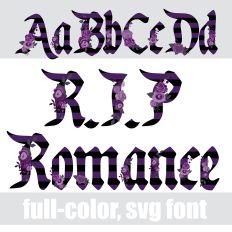 R.I.P. Romance Color Font