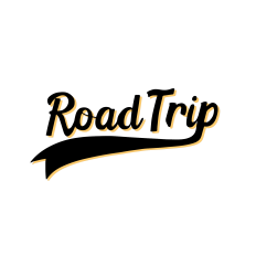 Retro Road Trip Word Art