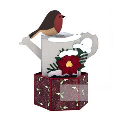 Robin Pail Pop Up Card