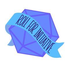 Roll for Initiative Blue D20