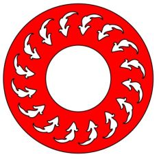 Round Frame Stencil