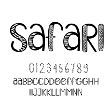 Safari Font