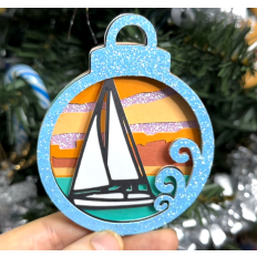 Sail Boat Ornament