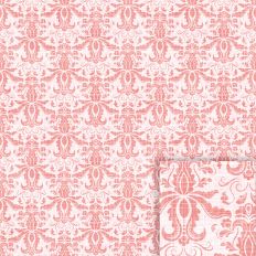 Salmon Textured Damask Printable Pattern