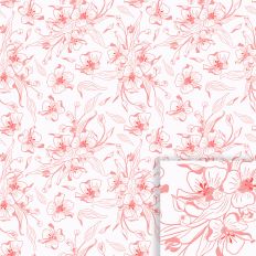 Peach Flurry Floral