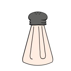 Salt Shaker SVG layered cut file