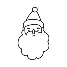 Santa face