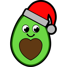 Santa Avacado 
