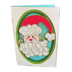 3D Shadowbox Card - Santa Claus/Father Christmas