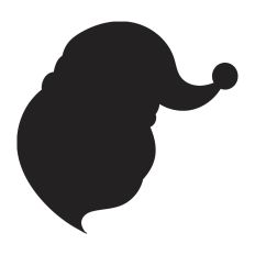Santa Claus Silhouette