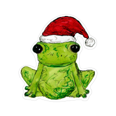 Santa Frog
