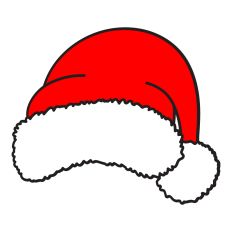 Christmas Santa hat