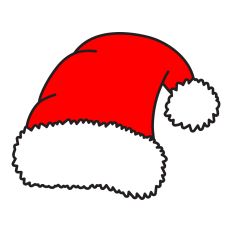 Christmas Santa hat