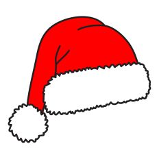 Christmas Santa hat