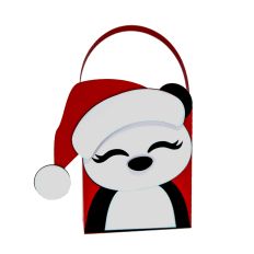 Santa Panda Gift Bag
