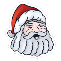 Santa Claus Sticker 