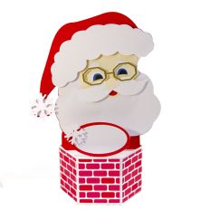 Santa Pop Up Card