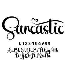 Sarcastic Font