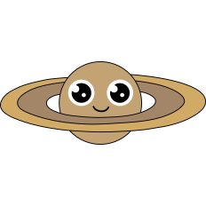 Cute Planet Saturn