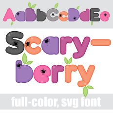 Scaryberry Color Font