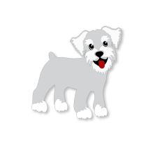 Miniature Schnauzer SVG Cut File