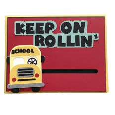 School Bus Glide Card Keep On Rollin'
