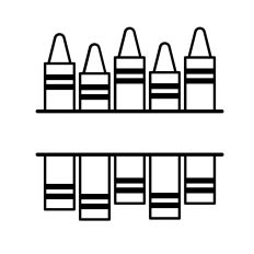 Crayons Borders