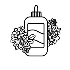 Floral Glue bottle