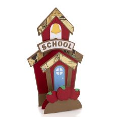 Schoolhouse Slice Card