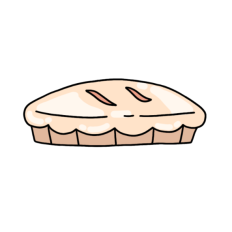 apple pie sticker