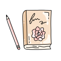cute notebook sticker