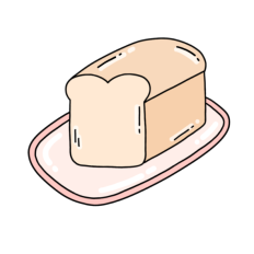 loaf of bread sticker