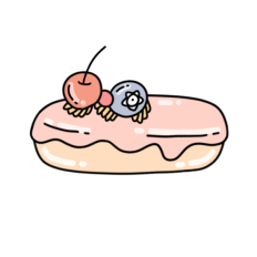 lady finger sticker