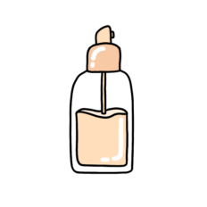 cute selfcare skincare face mist 1 sticker