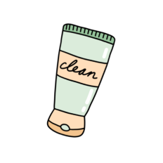 cute selfcare lotion 2 sticker