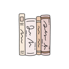 vintage stack of books 2 sticker
