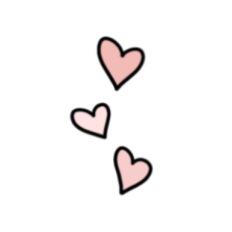 cute pink valentines day hearts 2 sticker