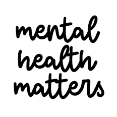 cute mental health matters text