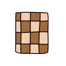 Cute cookie biscuit 3 sticker