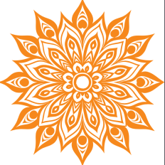 "Ornamental Floral Mandala SVG - Intricate Boho Design for Crafts & Décor"