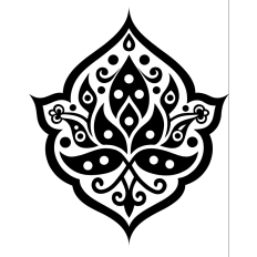 Ornate Lotus Mandala SVG - Intricate Boho Cut File for Crafts & Décor"
