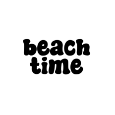 cute funny beach time text