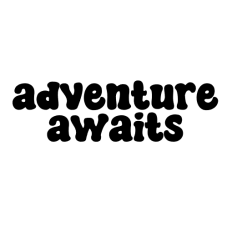 cute funny adventure awaits text
