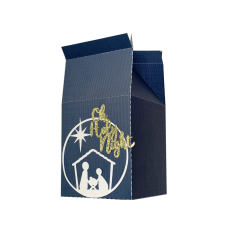 Oh Holy Night Nativity Milk Carton
