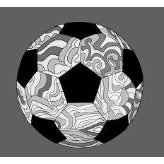 Stylized Soccer Ball