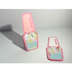 3 dimensional Nail Polish Easel Card, SVG cut file