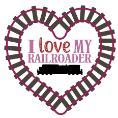 I love my railroader - diesel engine train
