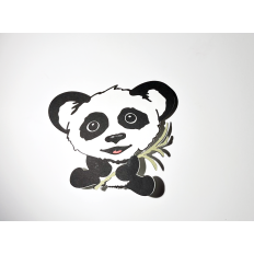 Penny Panda Card SVG cut file